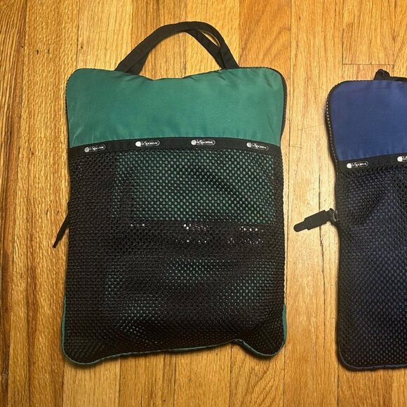 *Green* Le Sport Sac Compact Large Travel bag (Exact model in Blue shown)